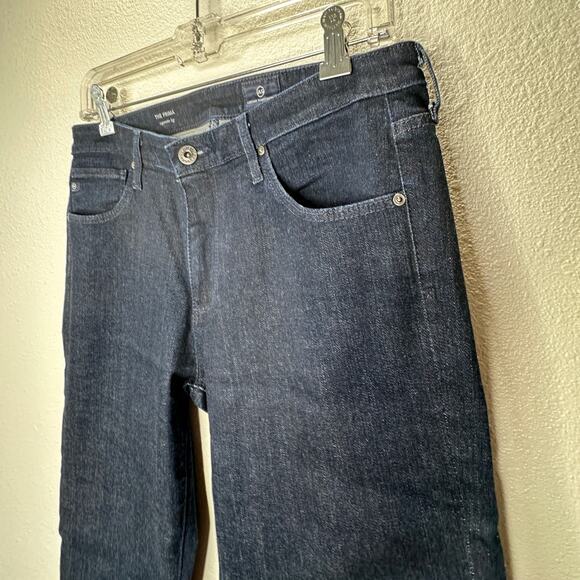AG Medium Wash Whiskered Prima Cigarette Leg Jeans 30 - Picture 5 of 14